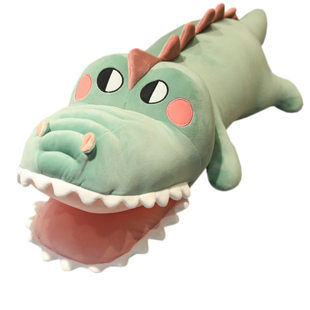 鳄鱼抱枕毛绒玩具公仔大号可爱陪睡觉安抚玩偶娃娃女生生日礼物
