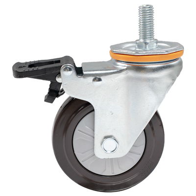 m14m16螺丝万向轮橡胶