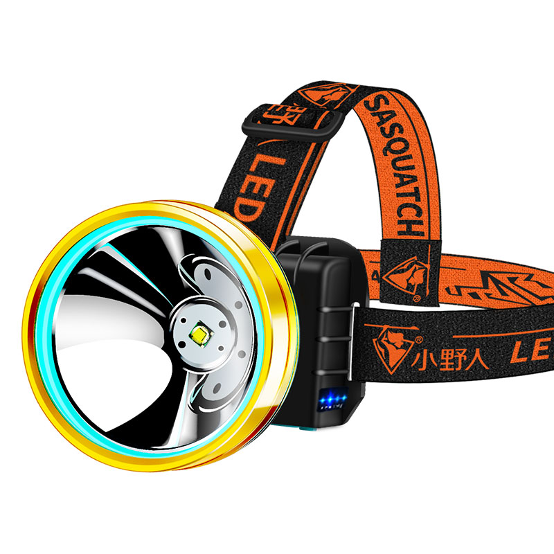 头灯强光充电超亮头戴式照明灯矿灯