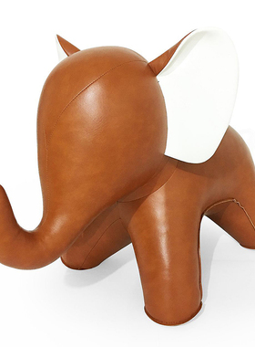 zuny手工玩偶乔迁礼品皮质座凳