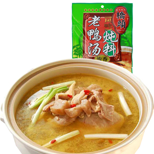 老鸭汤炖料 桥头鲜香老鸭汤炖料400g 四川老鸭炖汤料粉丝 老鸭汤