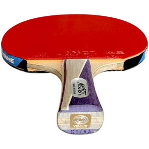 正品银河乒乓球拍横拍九星专业级进攻型9星乒乓球拍单拍直拍1只