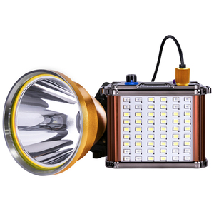 高容量锂电p70分体式led强光头灯