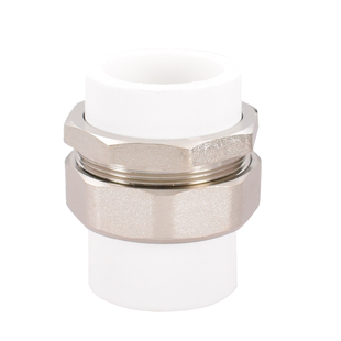 加厚铜20PPR25 32 40 50 63 75双头活接水管管件配件合接热熔接头