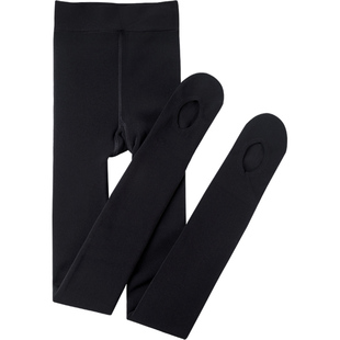 懒人开洞丝袜超薄连袜裤光腿神器女春秋肉色打底裤脚底挖洞款足浴