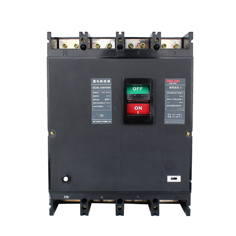 德力西漏电保护器500a630a断路器