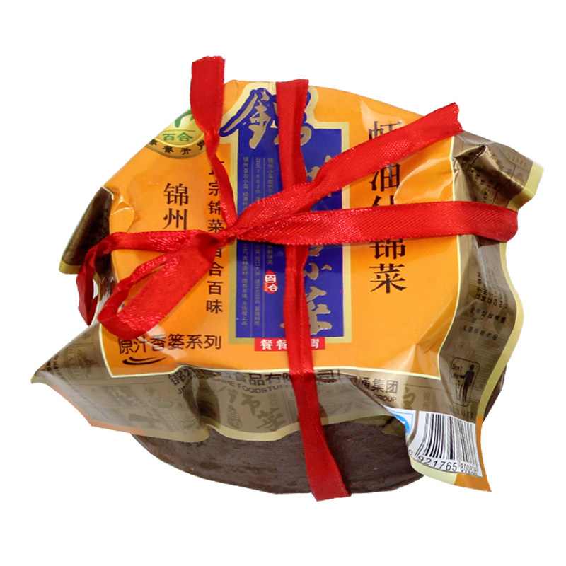 锦州百合小菜虾油什锦菜268g*2罐东北特产咸菜酱菜下饭菜腌菜泡菜