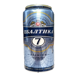 10听俄罗斯原装进口波罗的海3号7号9号烈性啤酒易拉罐整箱包邮