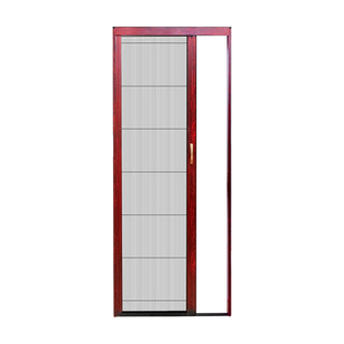 无轨纱门纱窗门防蚊隐形家用自装铝合金窗户推拉式伸缩折叠金刚网