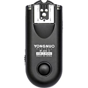 永诺603闪光灯引闪器热靴机顶灯无线触发器发射接收适用尼康佳能索尼富士松下奥巴莱卡引闪影室灯无线快门