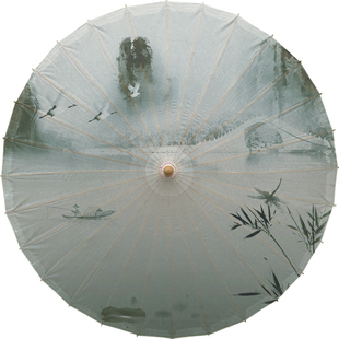 泸州非遗油纸伞防雨防晒晴雨伞汉服装饰走秀道具收藏时尚水墨江南