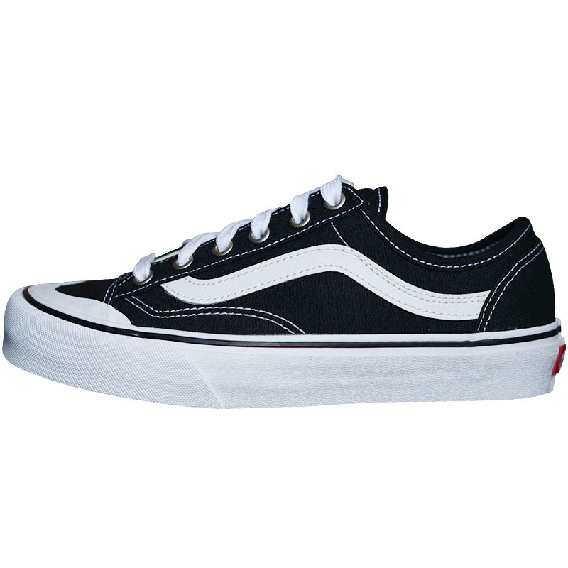 VANS STYLE36 SF经典黑白低帮男女款夏季帆布低帮板鞋VN0A3MVLY28