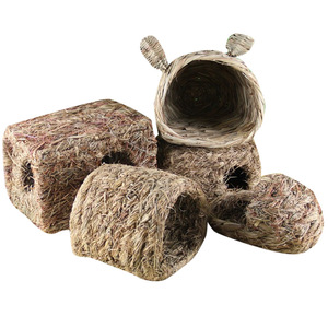 包邮兔子草窝加厚冬豚鼠窝保暖龙猫瞌睡屋荷兰猪刺猬松鼠仓鼠窝垫