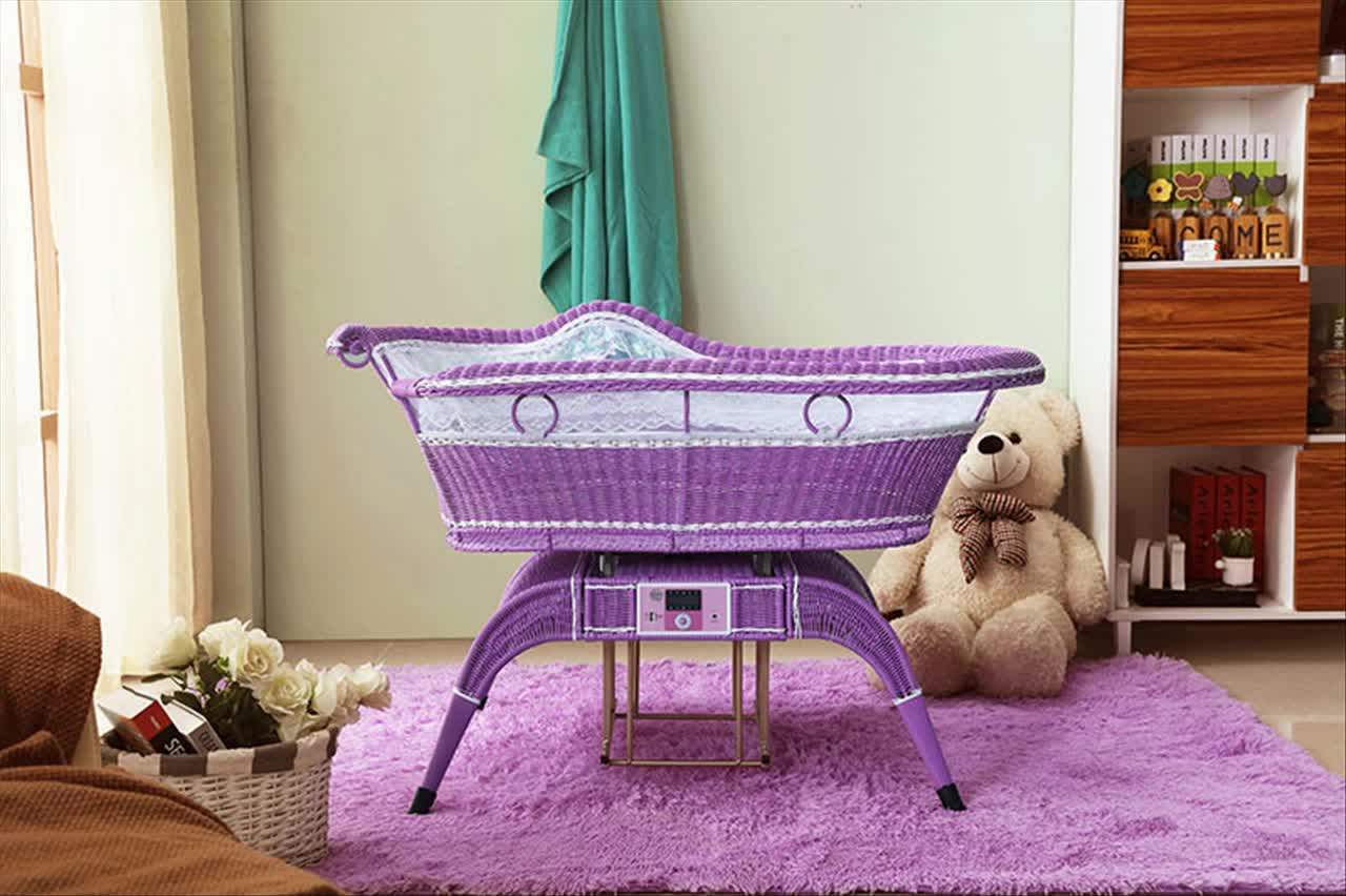 2017 Wholesale Summer Cool Baby Love Baby Cradel Electric Rockable