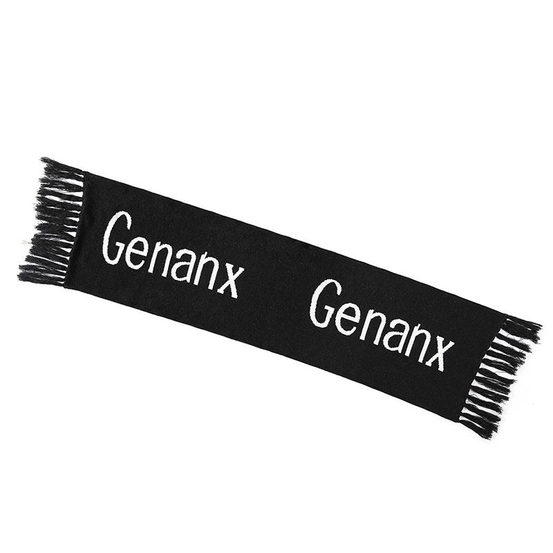 闪电潮牌genanx英文时尚新款围巾
