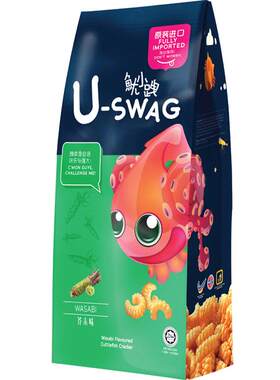 鱿小跩鱿鱼卷马来西亚膨化食品