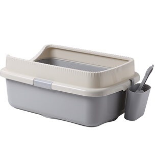 Smart Paws半封闭式猫厕所沙盆除臭猫屎盆猫咪用品超特大号猫砂盆