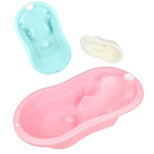 婴儿洗澡盆宝宝浴盆可坐可躺大号加厚儿童洗澡盆新生儿沐浴盆浴桶