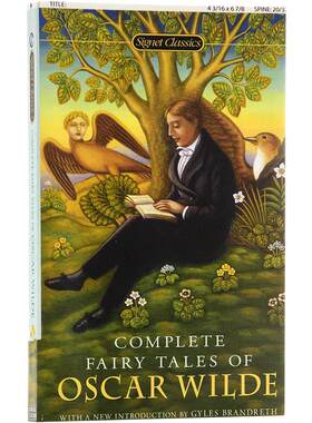 预售 奥斯卡王尔德童话故事全集 英文原版 Complete Fairy Tales of Oscar Wilde 世界经典诗集 快乐王子夜莺与玫瑰自私的巨人