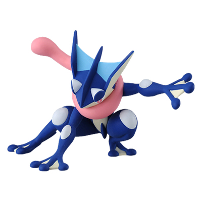 精灵宝可梦甲贺忍蛙手办模型