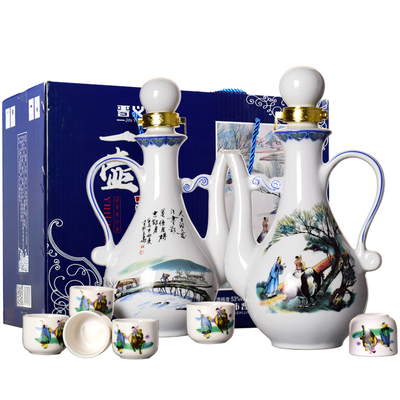 一壶老酒试饮酒粮食酒杏花