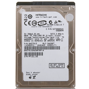 全新2.5寸250G笔记本电脑硬盘9.5MM机械磁盘日立SATA串口7200转