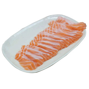 冰鲜三文鱼新鲜中段鱼腩净肉250g生鲜海鲜生鱼片料理