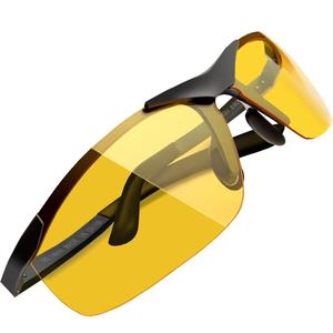 夜视镜开车骑行钓鱼眼镜日夜两用变色偏光太阳镜司机护目镜防强光