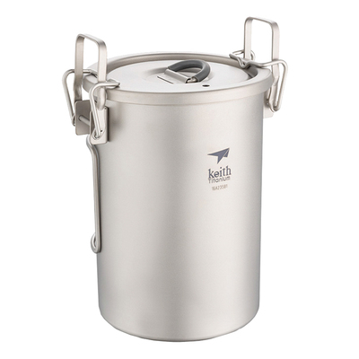 Keith铠斯新品 纯钛煮饭器 不糊锅蒸饭器 钛锅 钛煲 球釜煲饭锅