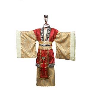 儿童古装男童大臣演出服官服古代楚王汉服秦汉三国战国袍臣子服装