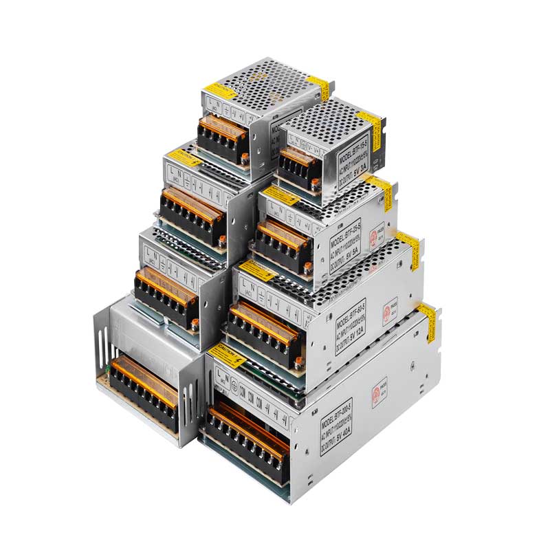 220V转5V开关电源2A3A4A5A6A8A10A12A20A30A铝壳节能稳压器适配器