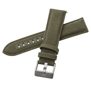 海鸥原装正品表带24MM真皮表带针扣帆布表带通用24#