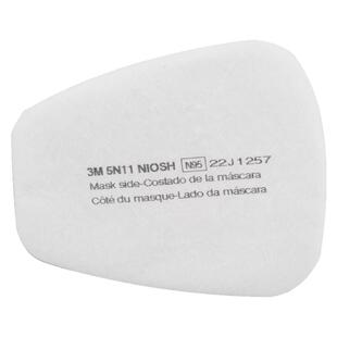3M 5N11过滤棉防尘毒面具颗粒物滤棉面具配件N95级别防护配滤毒盒