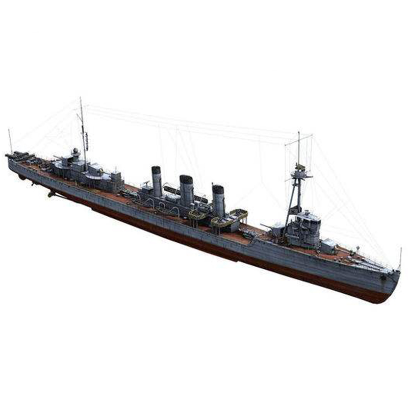 小号手拼装模型船航模1:350美国海军CV2列克星敦号航空母舰05608