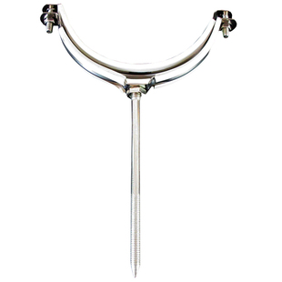 不锈钢PVC管卡PPR50抱箍75管箍110水管加长160抱箍12CM长管夹0427