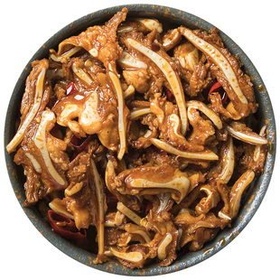 【冷帮主】麻辣猪脆骨开袋即食熟食冷吃香辣软骨肉类卤味零食150g