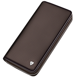 英皇保罗真皮钱包男长款多卡位大容量时尚男士卡包多功能信用卡套