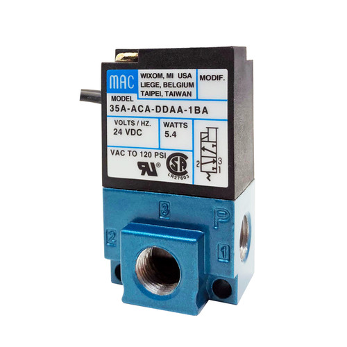 电磁阀35A-ACA-DDAA-1BA高频阀 滴塑机打标机点胶机阀DC24V5.4W