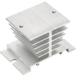 德力西 固态继电器散热器底座 固态继电器底座 SSR 40A 80A 100A