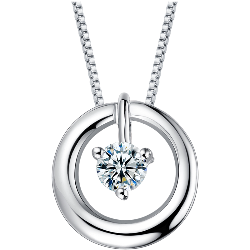 莱绅通灵珠宝钻石吊坠单钻钻石项链口碑评测啥样?老司机深度剖析真心话