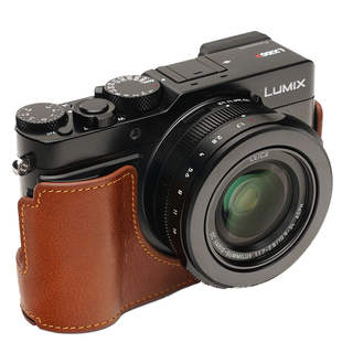 台湾TP 真皮松下LX100ii相机包LX100 M2皮套 二代保护套 手柄底座