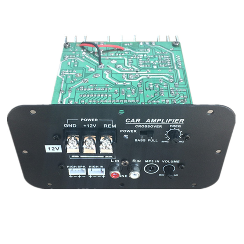 包邮M80A方形12V大功率对管车载低音炮功放板8寸10寸12寸汽车炮放