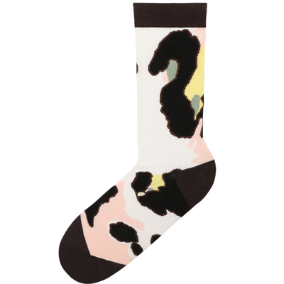 FORDEARME悦小心长袜D系列黑豹乐队竹纤维潮长筒袜子网红ins潮