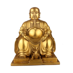 铜玄天上帝真武大帝摆件家居客厅办公室装饰玄武祖师爷铜像摆件