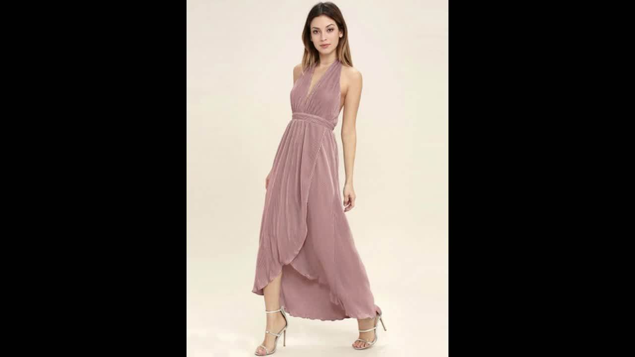 ?eron Womens Pink Faux Leather Sleeveless Halter Above The Knee Shift Dress main image 1