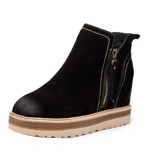 小码33大码40拼色高跟鞋细跟尖头浅口绒面显瘦少女风职业舒适单鞋