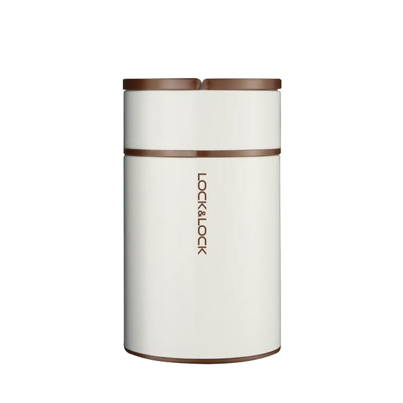 乐扣不锈钢保温桶 带饭桶 粥桶 焖烧桶 保鲜盒焖烧罐LHC8022 8023