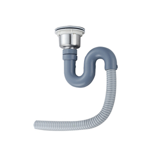 厨房下水器配件拖把池洗菜盆水槽下水管不锈钢单槽单盆防臭防鼠咬