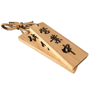 实木中式营业中挂牌招牌创意立体雕刻字木质菜牌餐牌吊牌定制菜单