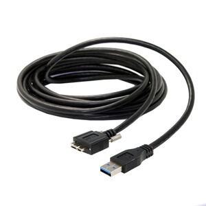 相机连接线USB3.0带锁扫描仪连线